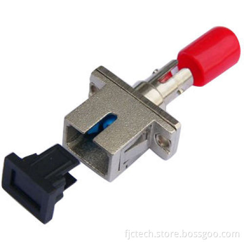 ST to SC Simplex Multi-mode Hybrid Fiber-optic Adapter, CATV System